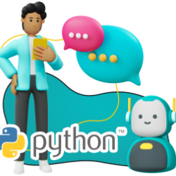 Python - да ақылды чат-бот - Школа программирования для детей, компьютерные курсы для школьников, начинающих и подростков - KIBERone г. Алматы